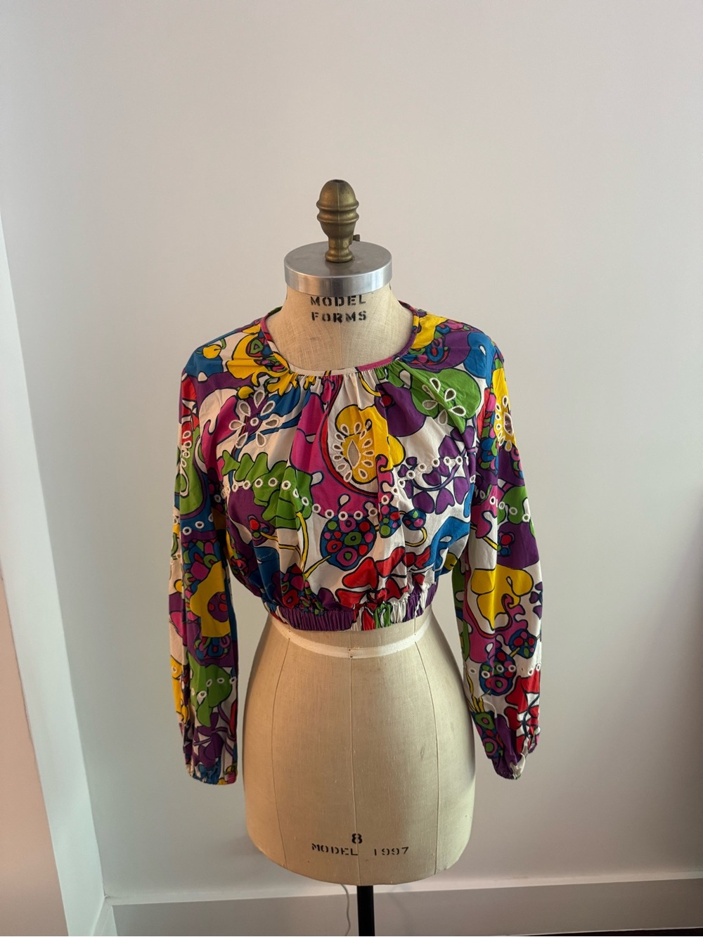 Rhode colorful crop top (M)